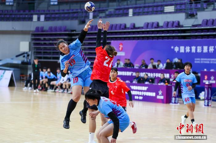 2025全国青年女子手球锦标赛在青海开幕 240名运动