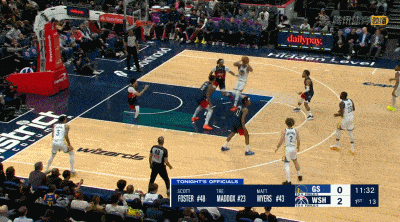 勇士客场力克奇才终结五连败 波尔津吉斯30分率