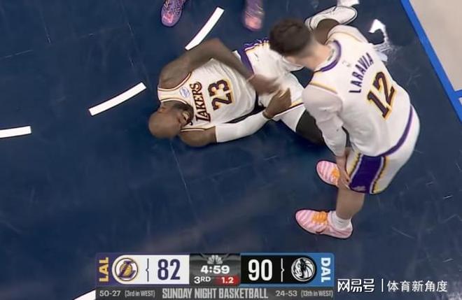 詹姆斯狂砍30+15助攻 肯纳德三双难救湖人客场惨