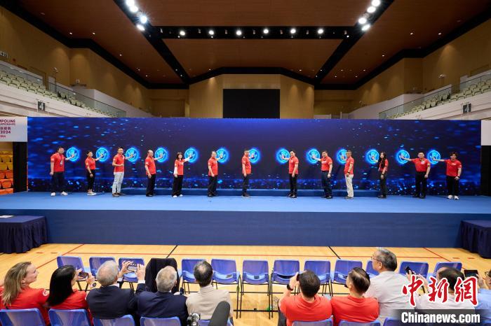 香港启幕的第六届亚洲蹦床锦标赛：北京奥运蹦